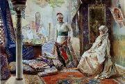 Arab or Arabic people and life. Orientalism oil paintings 16